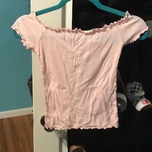 Hollister off the shoulder shirt